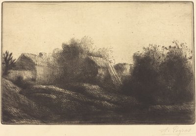 Remembrance of My Village (Souvenir de mon village) od Alphonse Legros