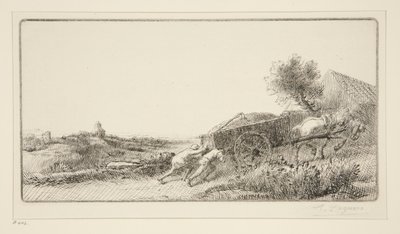 Přinášení sena od Alphonse Legros