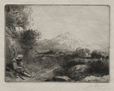 Zbytek Cestovatele. od Alphonse Legros