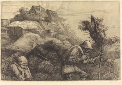 Návrat z lesa Návrat dřeva. od Alphonse Legros