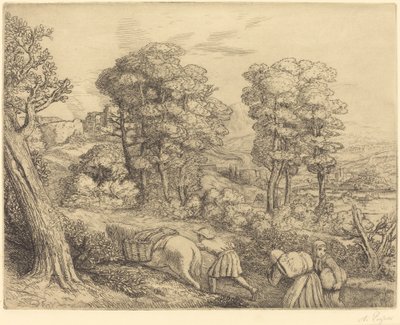 Návrat na farmu (Le retour a la ferme) od Alphonse Legros