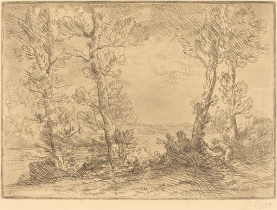 Rybář lososů od Alphonse Legros