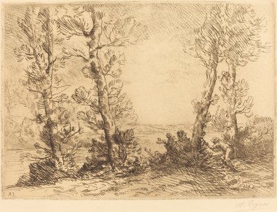 Losos Fisher Rybář lososů. od Alphonse Legros