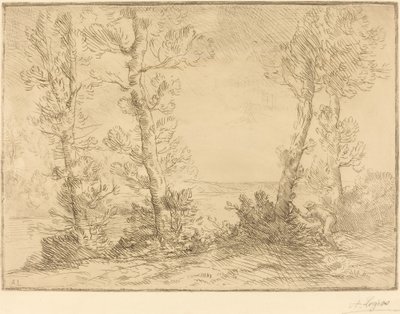 Losos Fisher Rybář lososů. od Alphonse Legros