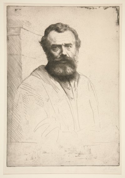 Autoportrét od Alphonse Legros