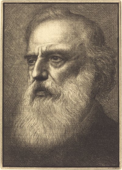 Autoportrét, 4. deska od Alphonse Legros