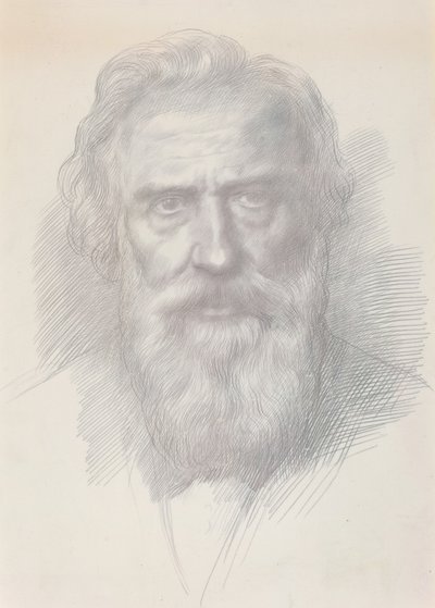 Autoportrét, c. 1895. od Alphonse Legros