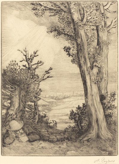 Siesta na venkově Siesta na venkově. od Alphonse Legros