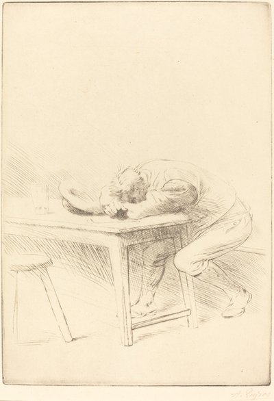 Siesta dělníka Siesta dělníka. od Alphonse Legros