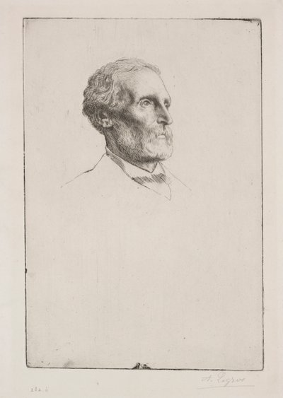 Sir Frederick W. Burton od Alphonse Legros