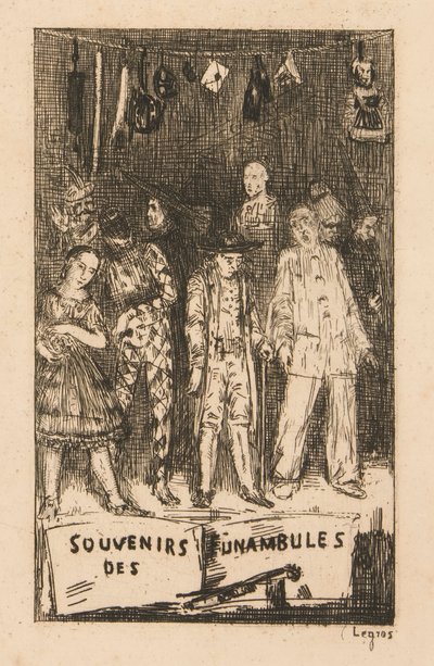 Vzpomínky na funambulisty od Alphonse Legros
