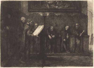 Španělští pěvci Španělští pěvci, 1865. od Alphonse Legros