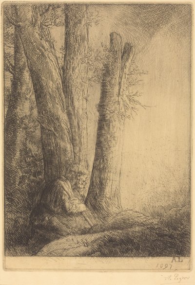 Studie pro Marnotratného syna od Alphonse Legros