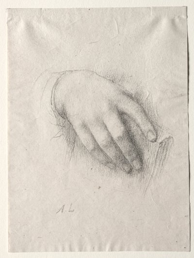 Studium rukou od Alphonse Legros