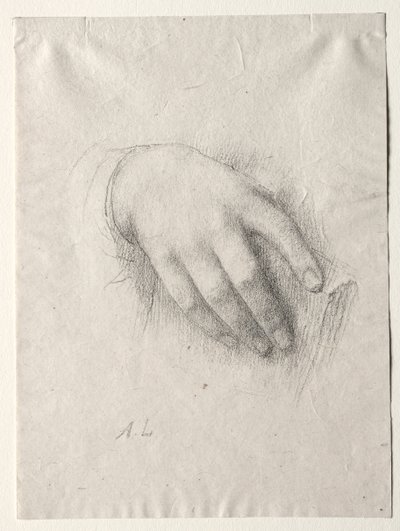 Studium rukou. od Alphonse Legros
