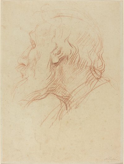 Studie žebráka od Alphonse Legros