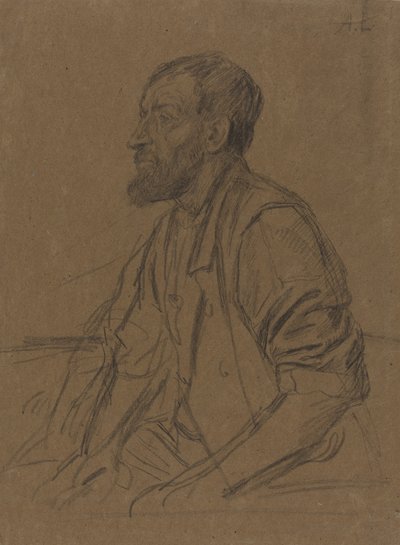 Studium dělníka. od Alphonse Legros