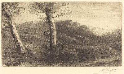 Západ slunce od Alphonse Legros