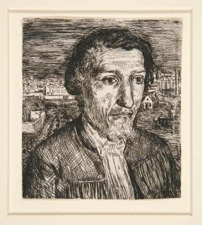 Tesařská hlava (Carpenter od Alphonse Legros