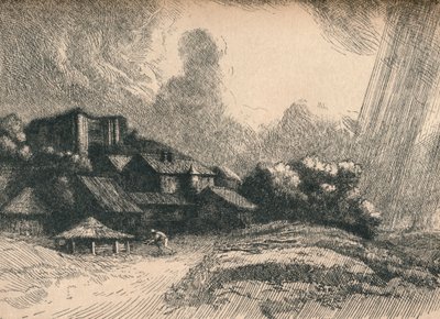 The Abbey Farm, c1893 od Alphonse Legros