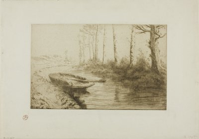 Kanál: Ráno od Alphonse Legros