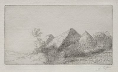 Přístřešek na vozíky od Alphonse Legros