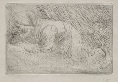 Fagot sběrači od Alphonse Legros
