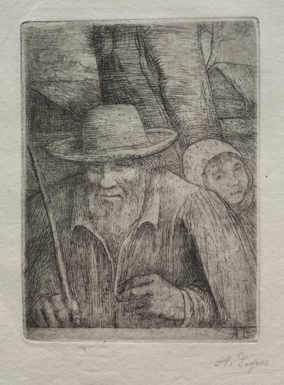 Farmář od Alphonse Legros