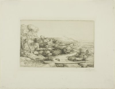 Lávka pro pěší od Alphonse Legros