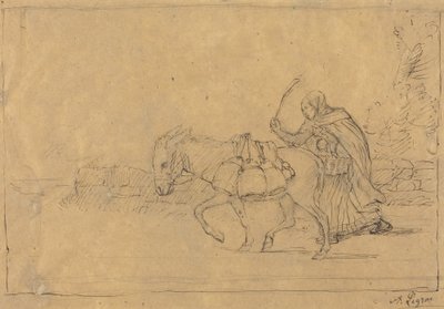 Dojička z Boulogne od Alphonse Legros
