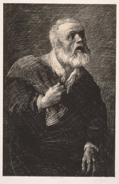 Noční křikloun. od Alphonse Legros