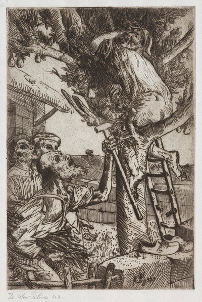 Zloděj hrušek, č. 1, c. 1890. od Alphonse Legros