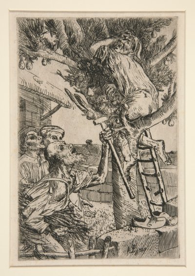 Zloděj hrušek, č. 2 od Alphonse Legros