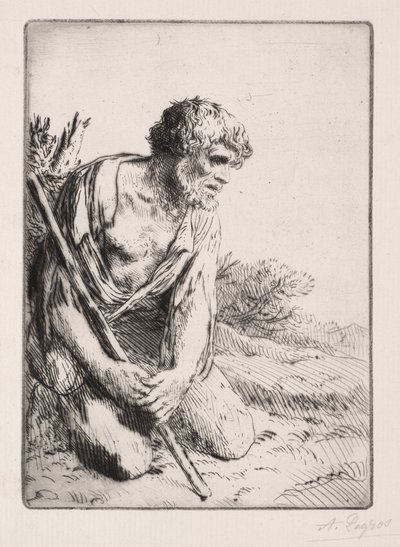 Marnotratný syn (3. deska) od Alphonse Legros