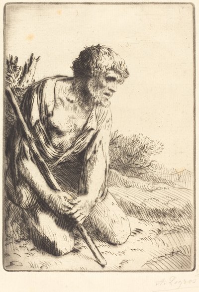 Marnotratný syn, 3. deska od Alphonse Legros