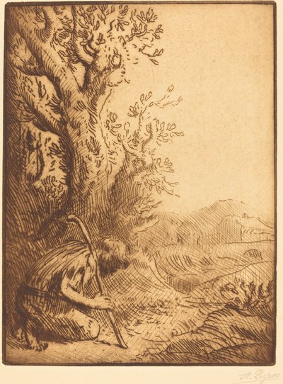 Marnotratný syn, 4. deska Marnotratný syn. od Alphonse Legros