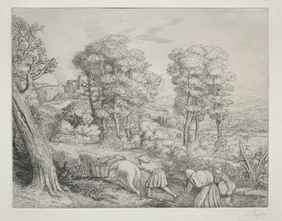 Návrat na farmu od Alphonse Legros
