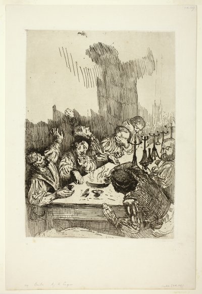 Stín od Alphonse Legros