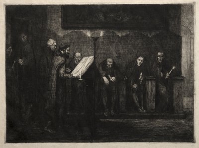 Španělští zpěváci od Alphonse Legros