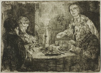 Večeře od Alphonse Legros