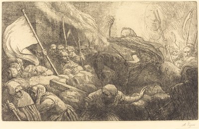 Triumf smrti: Proklamace od Alphonse Legros