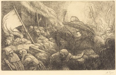 Triumf smrti: Proklamace od Alphonse Legros