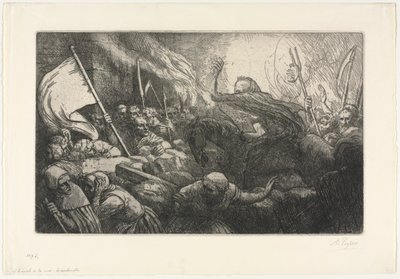 Triumf smrti: Proklamace. od Alphonse Legros