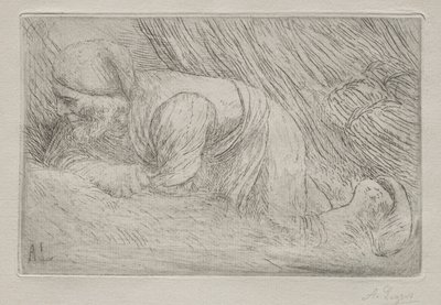 Oksien keräilijät. od Alphonse Legros