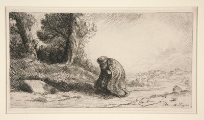 Pocestný od Alphonse Legros