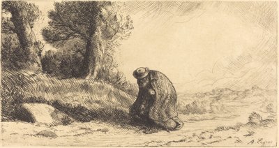 Vagabond pohybující se po pruhu Vagabond pohybující se po pruhu. od Alphonse Legros