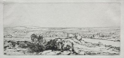 Údolí dun La Vallee des Dunes. od Alphonse Legros
