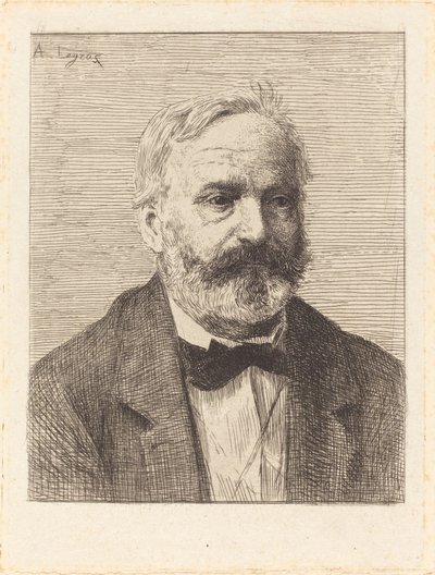 Victor Hugo, 1. deska. od Alphonse Legros