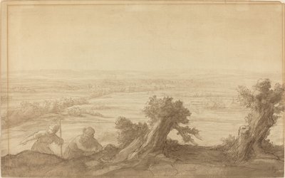 Pohled na rovinatou zemi od Alphonse Legros