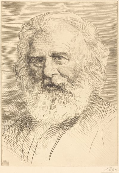 W.H. Longfellow, 1. deska od Alphonse Legros